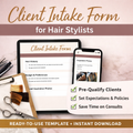 Unlimited Use Client Intake Form For Stylists